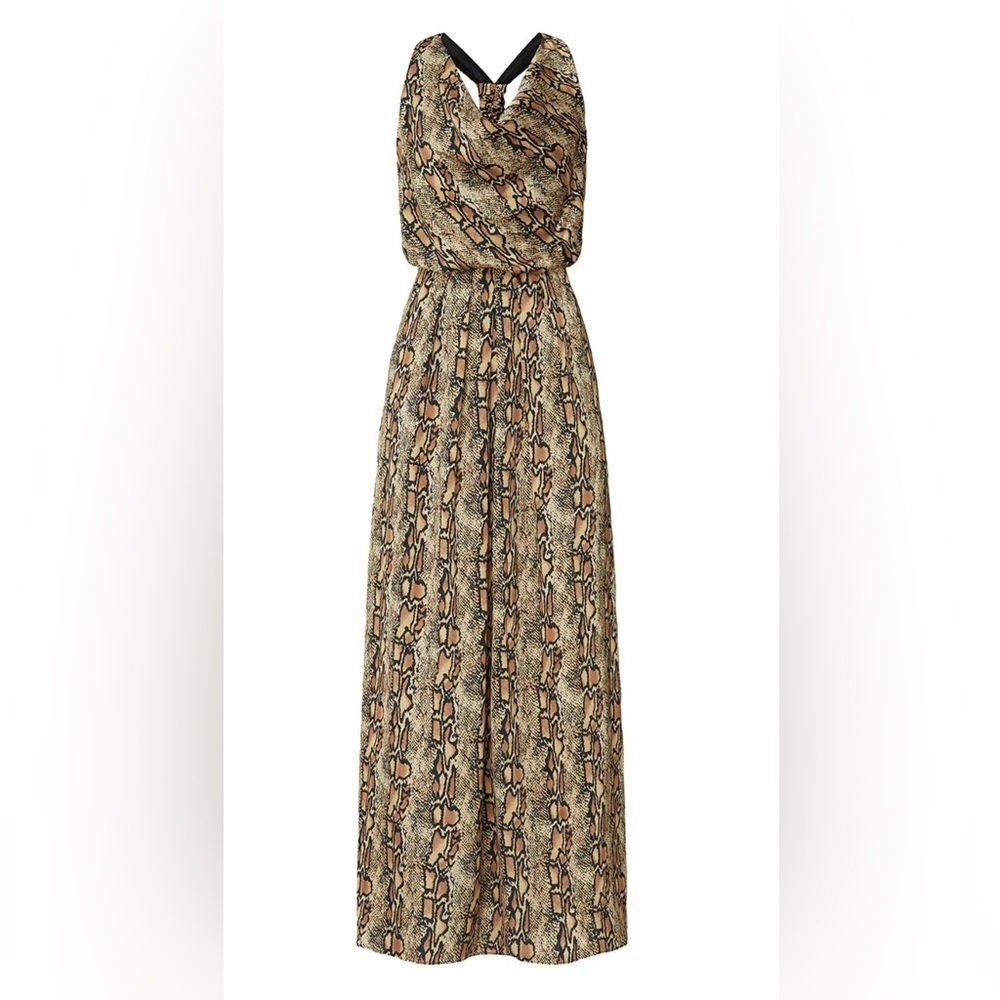Printed Cowl Neck Maxi by Grace Jones Size 6